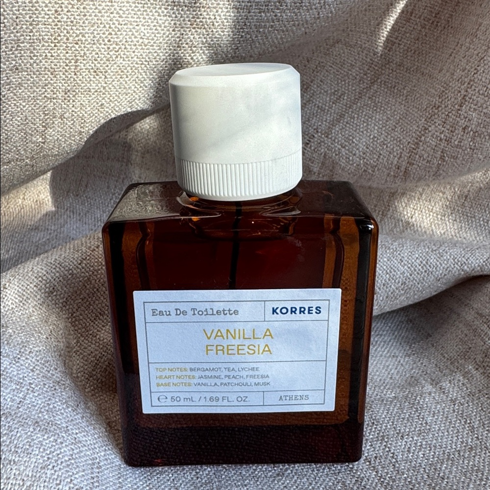 NEW Korres Vanilla Freesia Eau de Toilette Fragrance